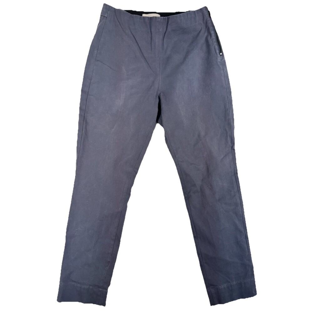 Everlane Grey Slim Ankle Pants Womens Stretch Office Minimalist Size S Cotton‎